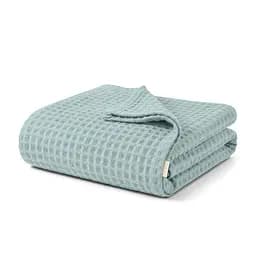 Плед-покривало Cosas Greek Waffle Agave вафельне 75х95 см (Blanket_04Agave_GreekWaffle_75x95)