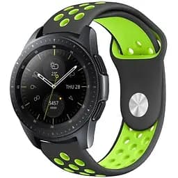 Спортивный ремешок Primo Perfor Sport для Samsung Galaxy Watch 42 мм (SM-R810) Black Green
