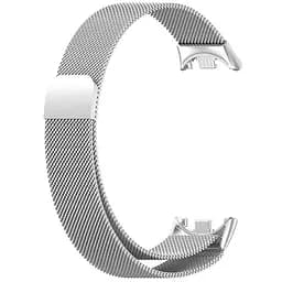 Ремінець Milanese Loop Design для Xiaomi Mi Band 9 (Global) Silver