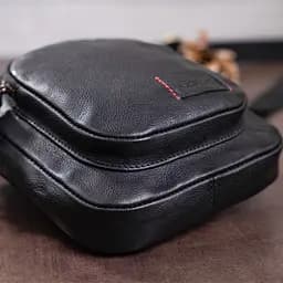 Чоловіча шкіряна сумка SHVIGEL 20х18х3 см sum0012774 - мініатюра 8
