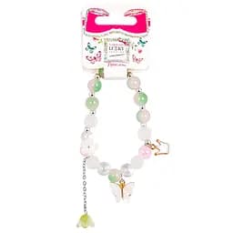 Браслет Lukky Fashion с тремя подвесками перламутровый (T24786)