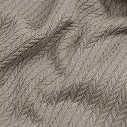 Плед-покривало Cosas Knitted Braid Bronze косичка 75х95 см (Blanket_34Bronze_KnittedBraid_75x95) - мініатюра 4