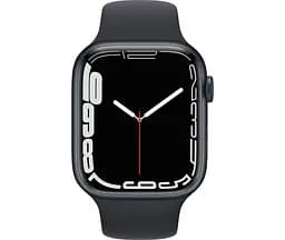 Смарт-годинник Apple Watch Series 7 GPS 41mm Midnight Aluminum Case with With Midnight Sport Band [MKMX3] Б/В [166234] - мініатюра 2