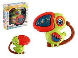 Музыкальная игрушка WToys "Птичка" озвучена на украинском языке, подсветка, ноты, сказки, песни W-02655