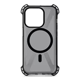 Чехол панель-накладка для Apple iPhone 15 Pro, Bounce, черный, матовый, противоударный защитный чехол из TPU с магнитом для беспроводной зарядки, защита всего корпуса, бортик вокруг дисплея, амортизирующие вставки, ArmorStandart (ARM74920)