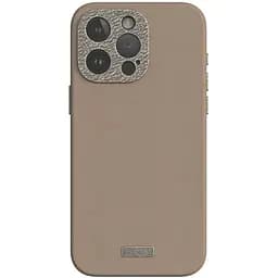 Чохол-накладка Moshi Napa Slim Hardshell Case Woodsmoke Brown для iPhone 15 Pro (99MO231107) - мініатюра 4