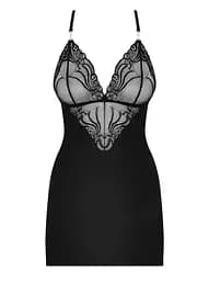 Комплект белья Obsessive 828-CHE-1 S/M (черный)