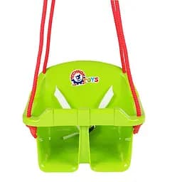 Детские качели "Малыш" ТехноК 3015TXK до 20 кг Зеленый