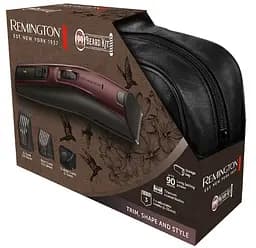 Тример Remington Beard Kit, для бороди, вусів і голови, акум., титан.напив., бордовий - мініатюра 8
