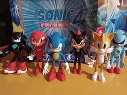 Ігрові фігурки Сонік у коробці Sonic 4, 6 шт