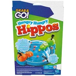 Настільна гра дорожня Hasbro Голодні бегемотики (F8255) - мініатюра 4