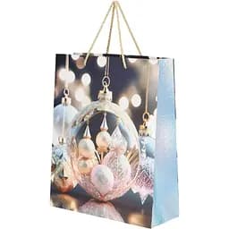 Пакет подарунковий новорічний Кульки YY050926 Різнокольоровий (NY)