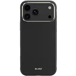 TPU+PC чохол Blueo Aramid Fiber with Magnetic Fit для Apple iPhone 17 Pro (6.3") Black - мініатюра 2
