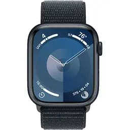 Смарт годинник Apple Watch Series 9 GPS 45mm Midnight Aluminum Case w. Midnight S. Loop (MR9C3) - мініатюра 2