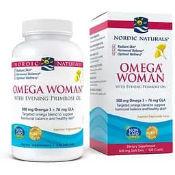 Жирні кислоти Nordic Naturals Omega Woman, 120 капсул