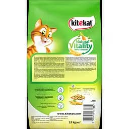 Сухий корм для котів Kitekat курка з овочами 1.8 кг - мініатюра 2