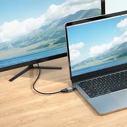 Адаптер перехідник Hoco UA33 Type-C to HDTV metal grey - мініатюра 6