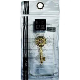 Чохол-накладка Toto TPU case with stones iPhone 7/8/SE 2020 Key Transparent - мініатюра 2