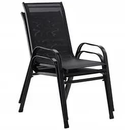 Крісло садове Garden Line Majorka Black - мініатюра 2