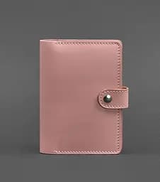 Кожаная обложка для паспорта 3.0 розовая