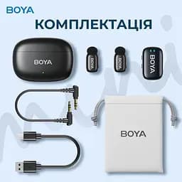 Мікрофон Boya mini-18 TRS for camera Black (mini-18) - мініатюра 15