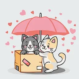 Картина за номерами ArtCraft Котики в коробці 30x30 см (15565-AC)