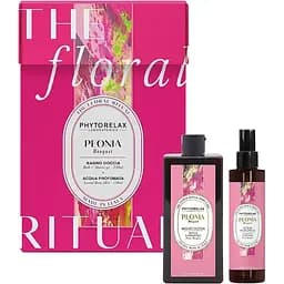 Подарочный набор Phytorelax Laboratories The Floral Ritual Peony Bouquet: гель для душа 250 мл + парфюмированная вода 150 мл