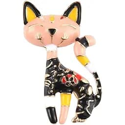 Брошь Котик брошь-булавка (494693359)