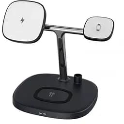 Бездротове зарядне для годинника телефона навушників 4-в-1 WiWU M8