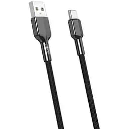 Кабель XO NB182 2.4A USB Cable typec Чорний