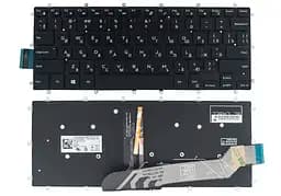 Клавіатура Dell Inspiron 13-5368 5378 5379 7378 7368 14-7460 7467 Vostro 14-5468 Latitude 3379 чорна без рамки Прямий Enter підсвітка Original PRC (0M9DMK)