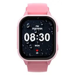 Розумний дитячий годинник-телефон Lemfo M91 з TikTok, YouTube, Instagram, WhatsApp, сім картою 4G, прослушкою, GPS геолокацію та 16 ГБ памʼяті  До 5 днів роботи Рожевий - мініатюра 2
