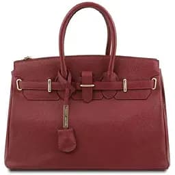 Кожаная сумка женская Tuscany 39х28х18 см sum0028631