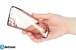 Панель BeCover Flowers Series для Xiaomi Redmi 4 Pink (701318) - мініатюра 2