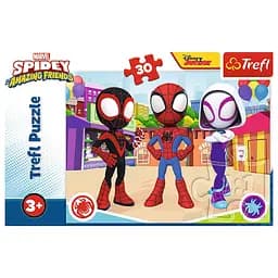 Пазли Trefl Пригоди спайдермена та друзів Marvel: Спайдермен та друзі 30 елементів (18285) - мініатюра 3