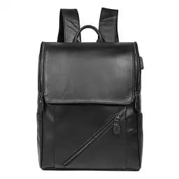 Кожаный городской рюкзак для ноутбука John McDee 30.5х40.5х12 см sum0028440