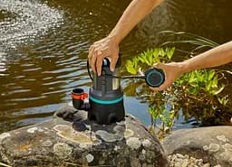 Насос дренажний для брудної води Gardena 16000 (09042-20.000.00) - мініатюра 11