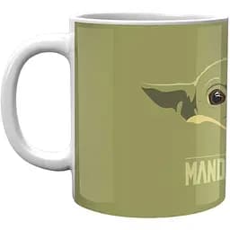Кружка GeekLand Зоряні війни Мандалорець Йода на зеленому тлі Star Wars The Mandalorian TM.04.18