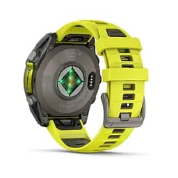Смарт-годинник Garmin Fenix 8 51 мм Solar Сапфір Графіт/Титан з силіконовим ремінцем QuickFit 26 мм - мініатюра 3