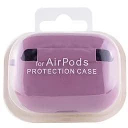 Силіконовий футляр з мікрофіброю для навушників Airpods 3 Ліловий / Lilac Pride - мініатюра 4