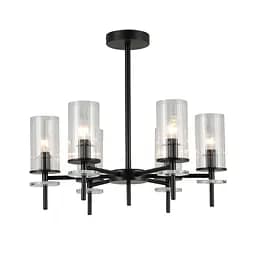 Люстра Ardero BL1760-1 CHICAGO під лампу чорний