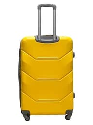 Валіза велика L ABS-пластик Milano bag 147M 76×51×31см 115л Жовтий - мініатюра 3