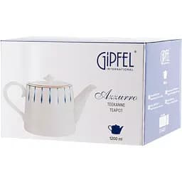 Чайник заварювальний Gipfel Azzurro 1.2 л білий (40726) - мініатюра 2