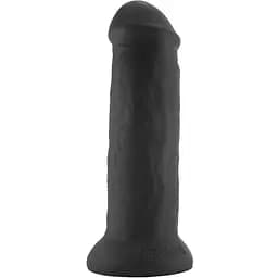 Классический реалистичный фаллоимитатор в черном цвете 12 дюймов.