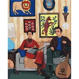 Картина по номерам Brushme Дом классиков © Viktoriya Kovalenko 40x50 см