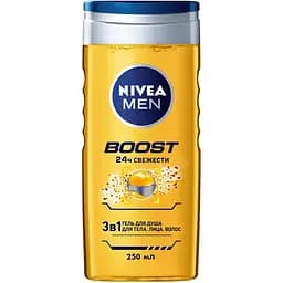 Гель для душу Nivea Men Активна Енергія 3 в 1 250 мл 