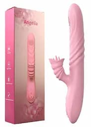 Вибратор Angelia, USB 3 functions of thrusting / 20 vibrations Flesh Boss Series 26-00141 100631
