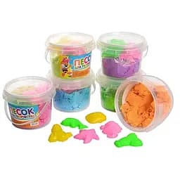 Кінетичний пісок с формочками 6 кольорів, 300г. MK 0465