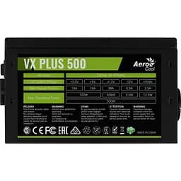 Блок живлення Aerocool VX Plus Stealth 500W (ACPN-VS50NEY.12) - мініатюра 3