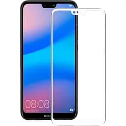 Захисне скло Mocolo 2.5D Full Cover Tempered Glass Huawei P20 lite full glue White